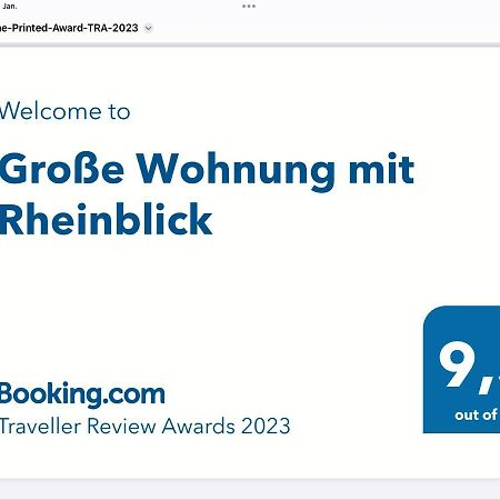 Grosse Wohnung Mit Rheinblick Boppard Buitenkant foto