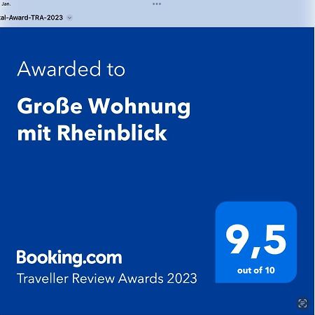 Grosse Wohnung Mit Rheinblick Boppard Buitenkant foto