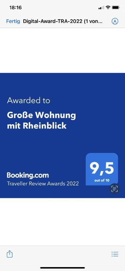 Grosse Wohnung Mit Rheinblick Boppard Buitenkant foto